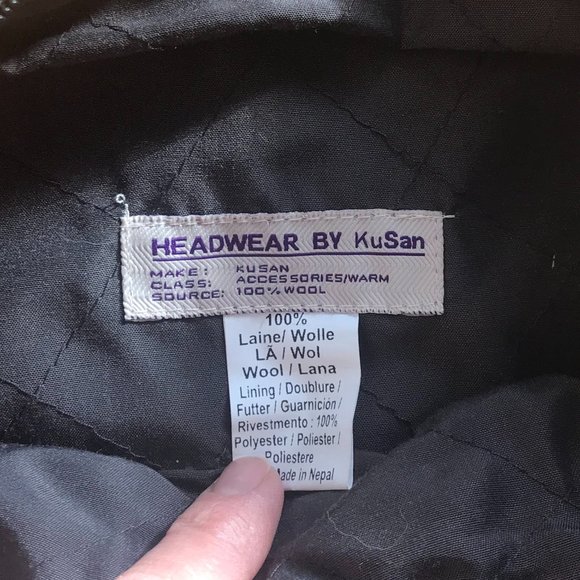 Unique wool bag/clutch - NWOT - Picture 6 of 7